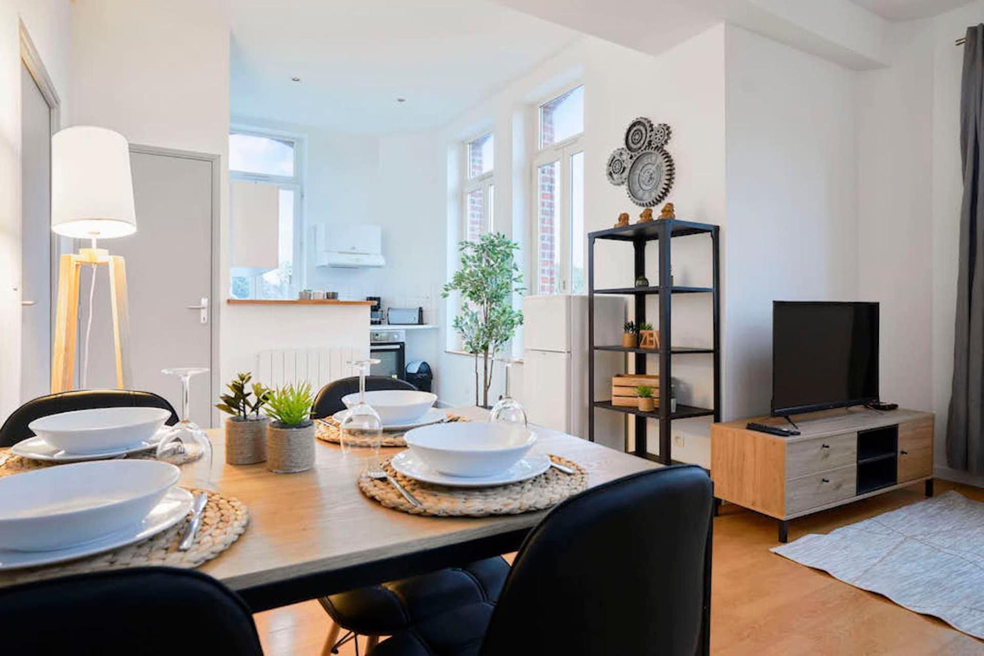 شقة Locationstourcoing - Le Duplex المظهر الخارجي الصورة